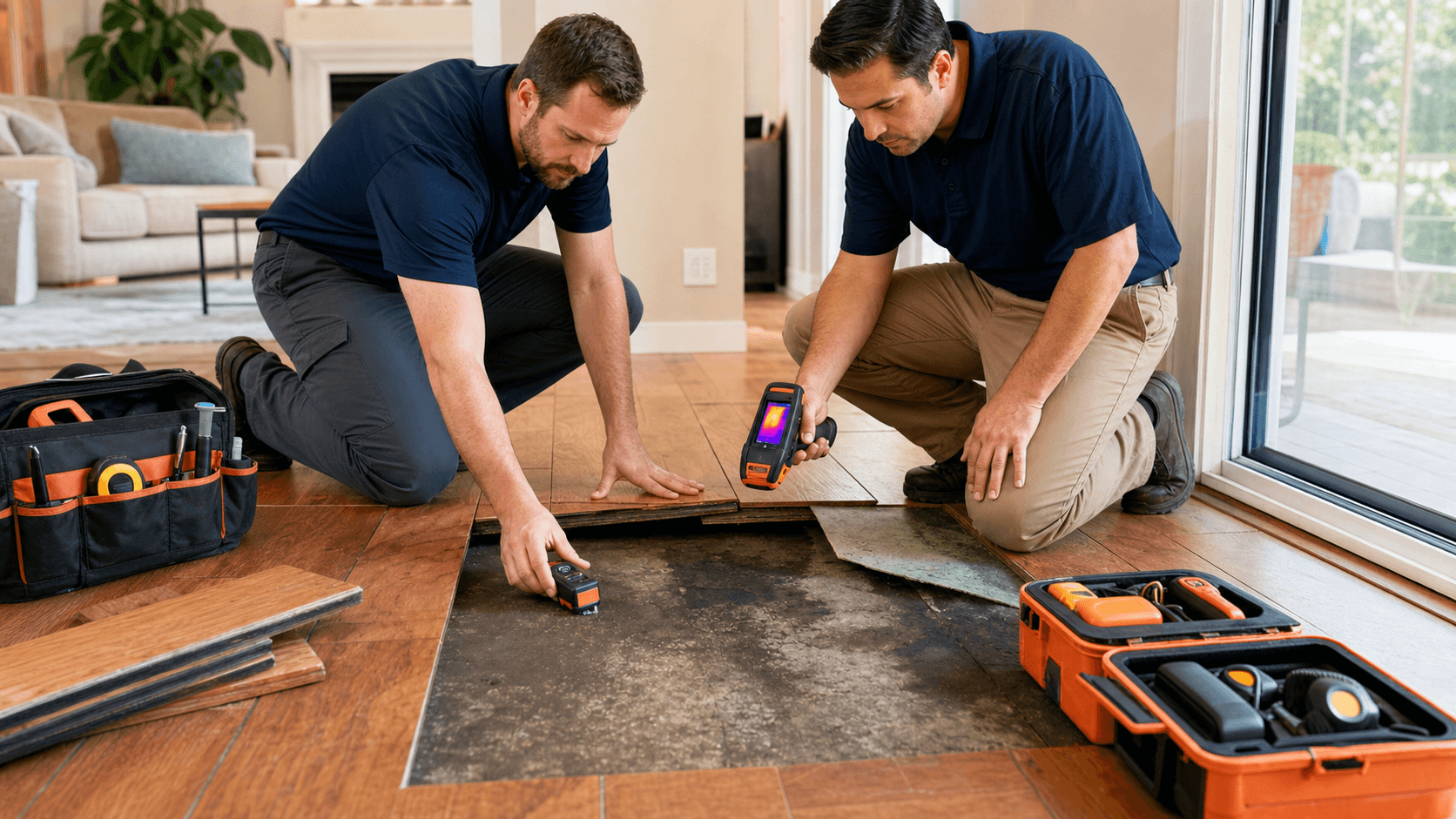 Detecting Moisture Under Floors Before Summer Remodeling Starts