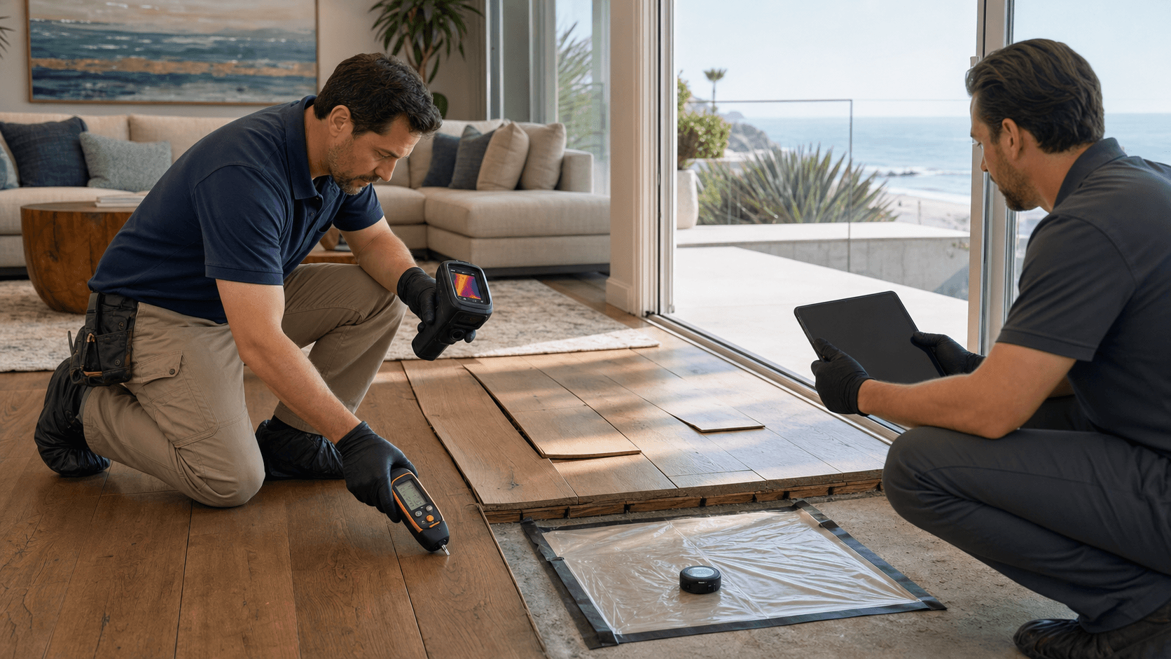 Substrate Testing in Orange County for Preventing Summer Floor Damage